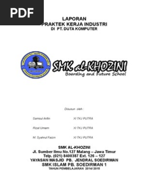 2 Contoh Laporan Prakerin Multi Media