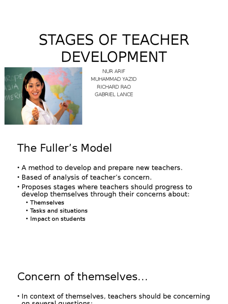 Stages of Teacher Development Explained | PDF | Expert | Teachers