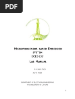 Embedded System Lab Manual