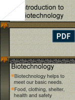 (New) Introduction To Biotechnology