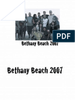 Bethany 2007 Draft 1