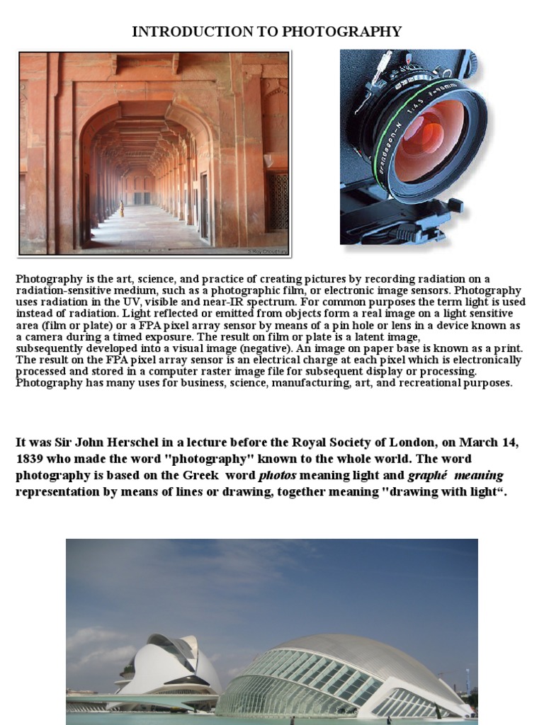 Introduction To Photography | PDF