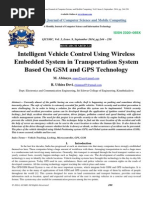 Intelligent Vehicle Control Using Wireless Embedded System in Transportation System Based On GSM and GPS Technology