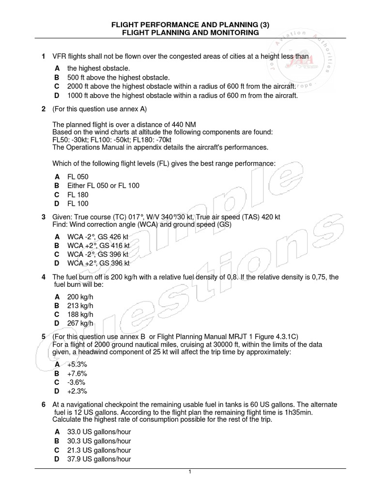 Flight Planning | PDF | Air Traffic Control | Flight