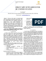 Future Energy Mix Scenarios For The United States