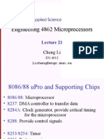 Engineering 4862 Microprocessors: Cheng Li