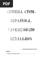 Qué Es La Guerra Civil Española
