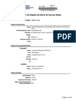 Pedido de Registro de Marca de Serviço (Mista) : Número Do Processo: 900071222