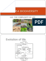 Lu2 Stf1053 Biodiversity - The Complexity of Life