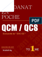 Residanat en Poche - 2011-Tome i - Qcm - Qcs - Exclusivité