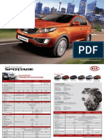 Sportage Specs