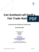 Can Scotland Call Itself A FCan Scotland Call Itself A Fairtrade Nation?airtrade Nation
