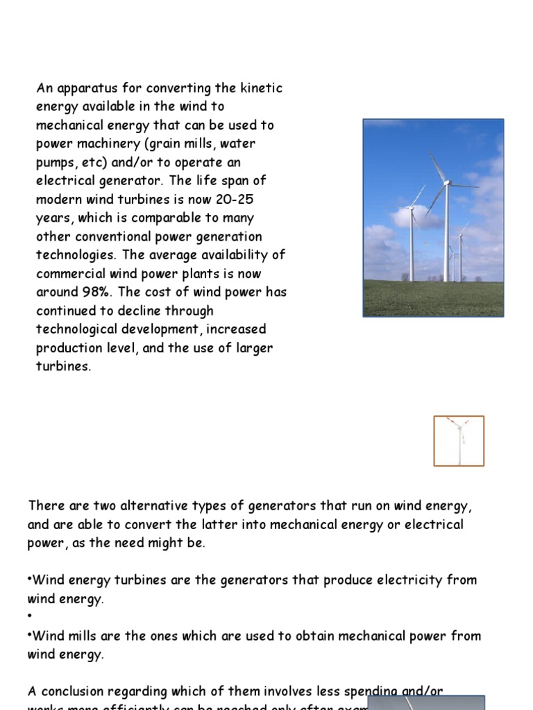 Wind Energy Conversion Systems | PDF | Wind Power | Electric Generator