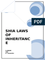 Shia Laws of Inheritance