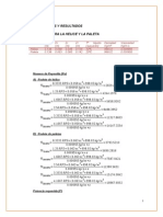 I. Cálculos Y Resultados Datos para La Helice Y La Paleta