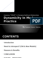 Dynamicity in Modern Practice