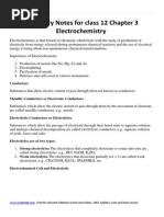 Chapter 3 CURRENT ELECTRICITY Physics Class 12th Handwritten PDF Notes ...