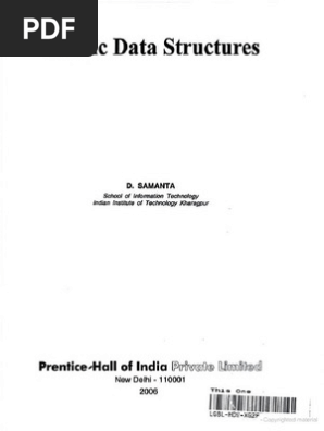 Classic Data Structures D Samanta Pdf