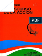 (Ricoeur, P.; 1988) El Discurso de La Accion