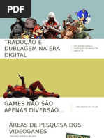 Tradução e Dublagem Na Era Digital 