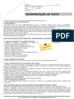 Interpretação de Textos