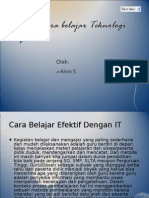 IT Dan Cara Belajar Teknologi Informasi