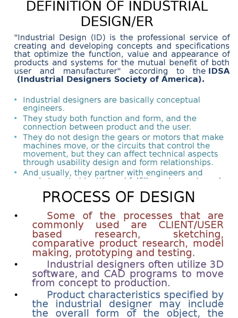 Industrial Designers Society of America | PDF | Design | Science And ...
