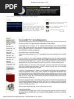 Escutando Very Low Frequency - DXCB