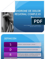 SDRC Dolor Regional Complejo Revisión