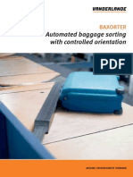 Automated Baggage Sorting With Controlled Orientation: Baxorter