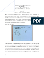 Applied Thermodynamics For Marine Systems Prof. P. K. Das Department of Mechanical Engineering Indian Institute of Technology, Kharagpur