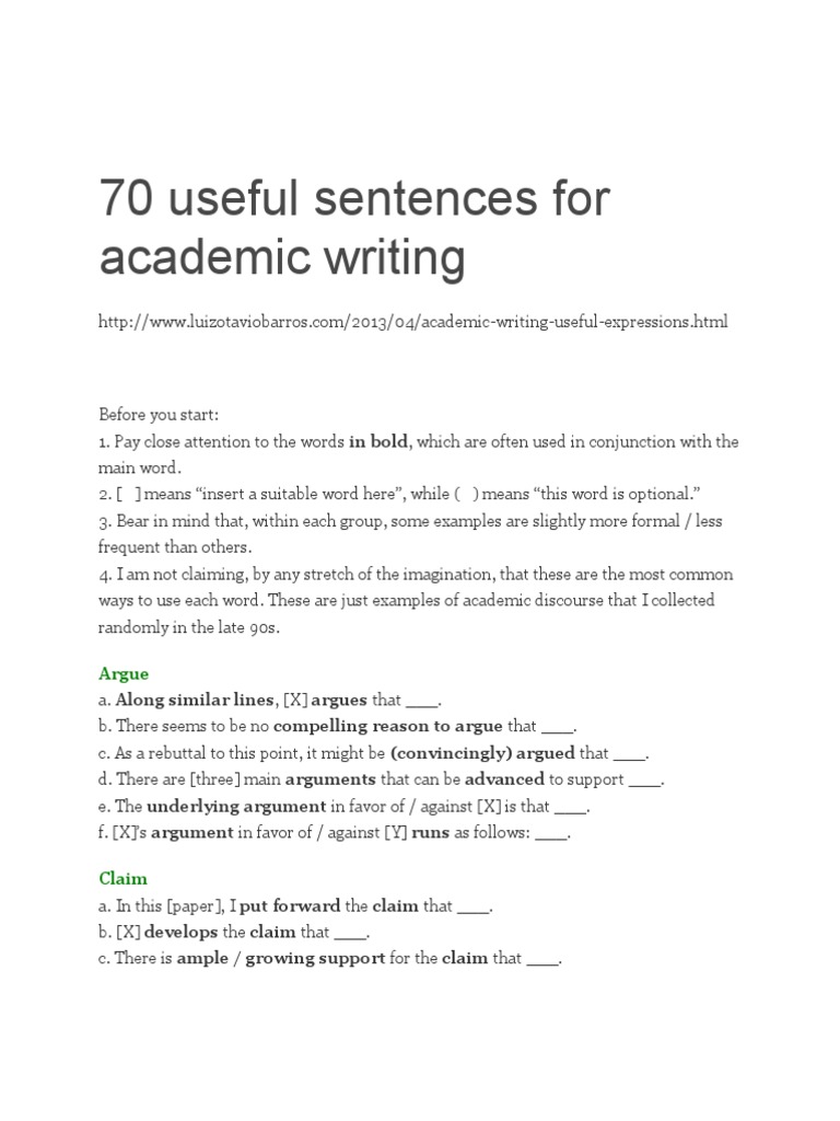 70-useful-sentences-for-academic-writing-argument-truth