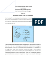 Applied Thermodynamics For Marine Systems Prof. P. K. Das Department of Mechanical Engineering Indian Institute of Technology, Kharagpur