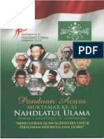 Buku Panduan Muktamar 33