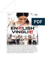 English Vinglish Is A 2012 Indian: Comedy-Drama Gauri Shinde Sridevi Hindi Tamil Telugu Dubbed Versions