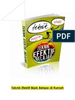 Teknik Efektif Belajar PDF