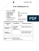 Modelo de Sesión de Clase Ciencia Tecnología y Ambiente