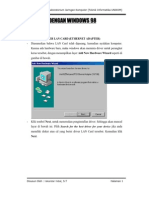 Setting Net Win98 PDF