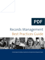 Records Management Best Practices Guide