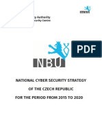 National Cyber Security Strategy - Czech Republic