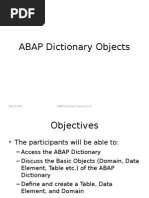 March-2005 ABAP Dictionary Objects - 2.02