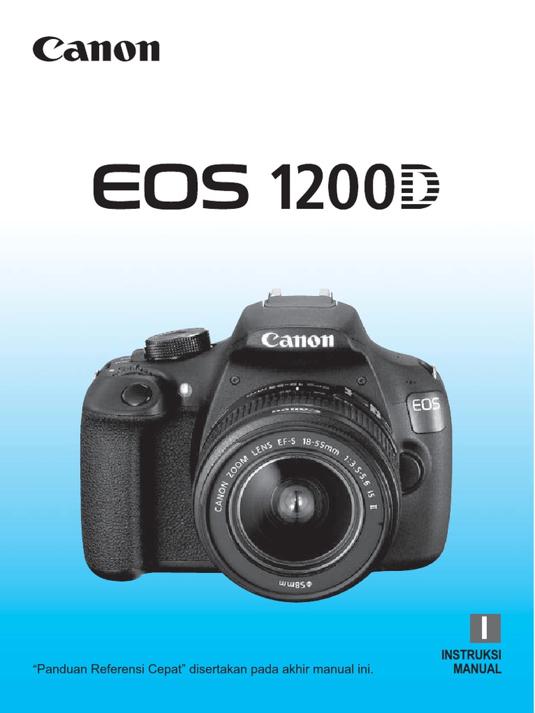 Manual Canon Eos 1200d