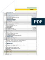 BASEMENT COST ESTIMATE