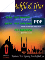 Chief Guest: Prof. Dr. Mohammad Muhit Special Guests: Prof. Dr. Khondaker Mohammod Shariful Huda Prof. Dr. Shahjalal Shafiul Alam