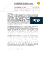 Cromatografia de Gases Química Analítica