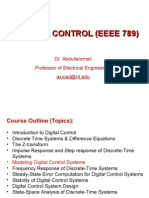 Modeling and Analysis of Digital Control Systems