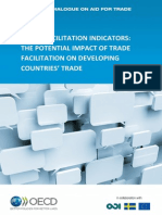 Trade Facilitation Indicators: The Potential Impact of Trade Facilitation On Developing Countries' Trade