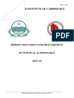 Bidding Documents Disposable & Surgical 2015-16 PDF