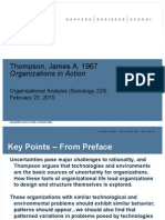 Thompson, James A. 1967 Organizations in Action