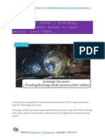 Exchange CAS Server Providing Exchange Clients Access To Their Mailbox - Part 06 of 36
